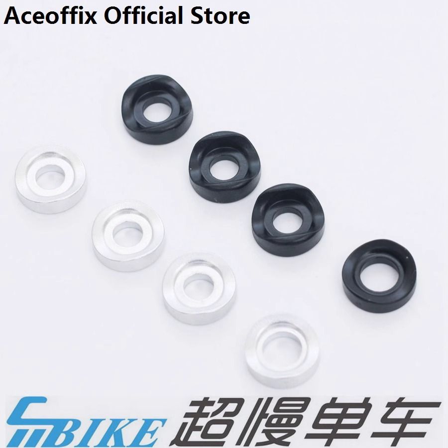 Aceoffix Bicycle Brake Caliper Moon Spacers CNC Aluminium Alloy 5.6g