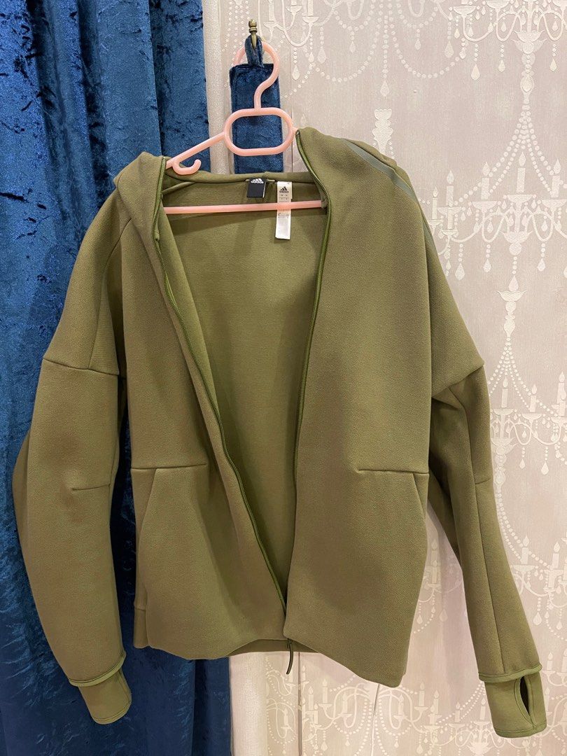 Adidas Jacket army green Men s Fashion Coats Jackets and