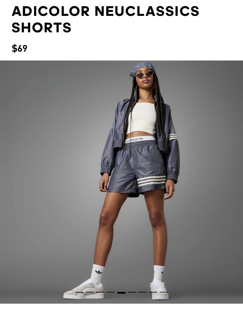 BLACKPINK Adidas originals - ADICOLOR NEUCLASSICS SHORTS - size S, Women's  Fashion, Bottoms, Shorts on Carousell