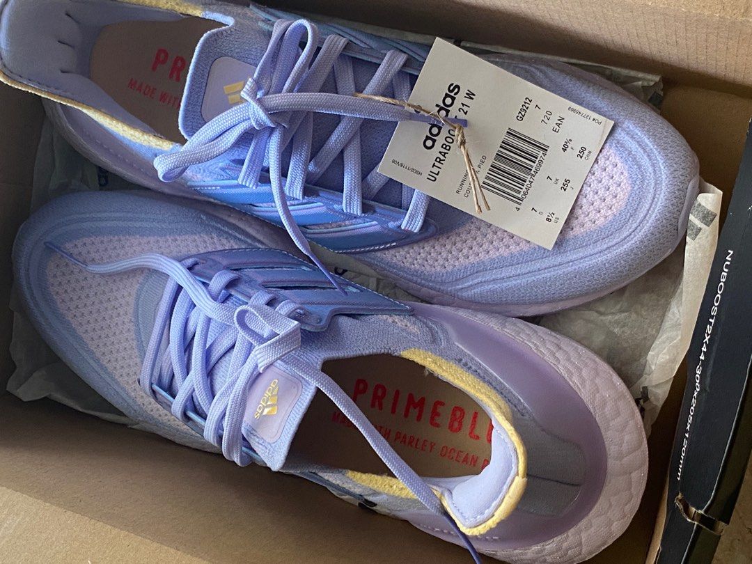 adidas ultra boost 21 purple Women s Fashion Footwear