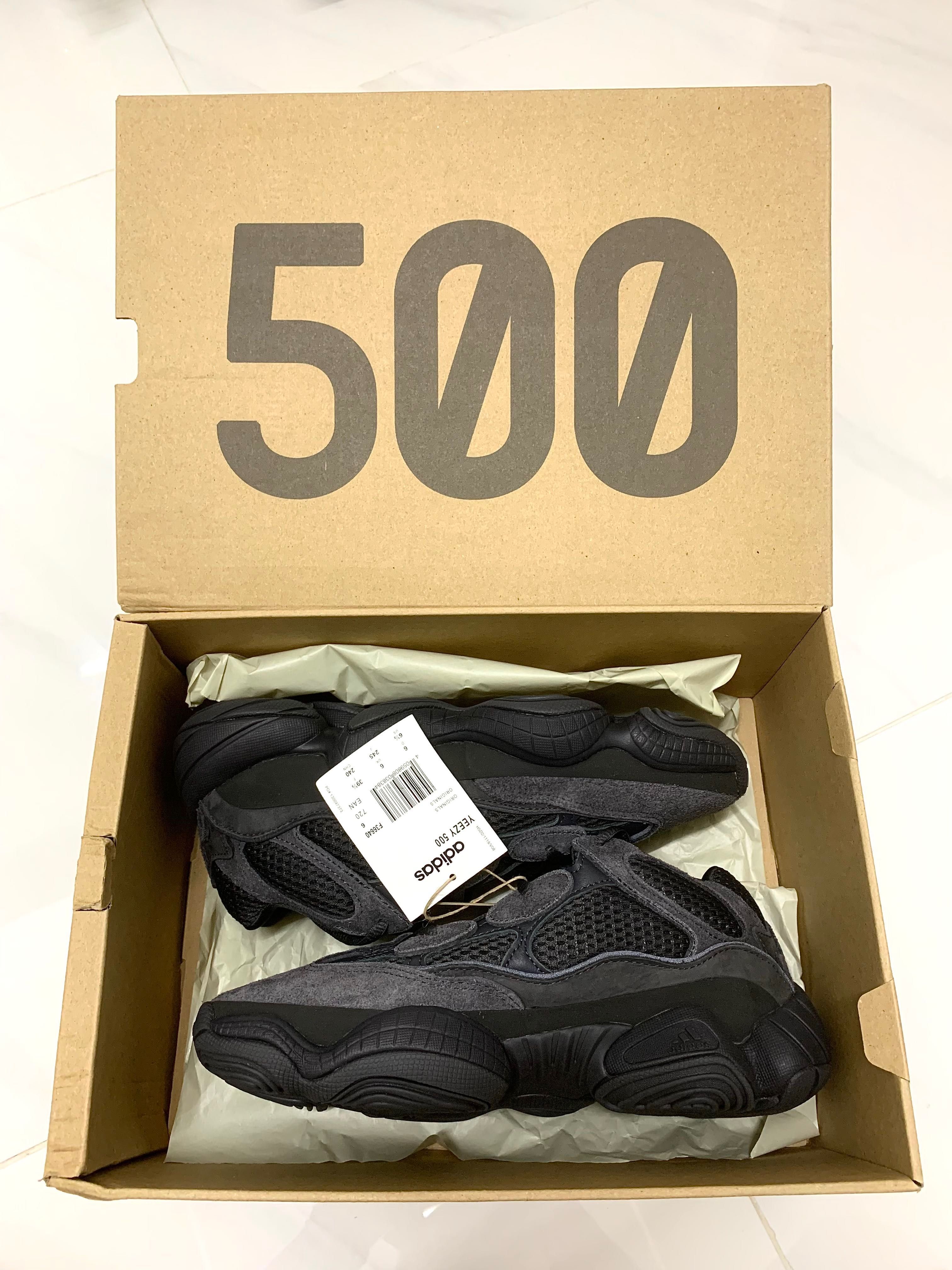 Adidas YEEZY 500 Black Spirit Black Knight
