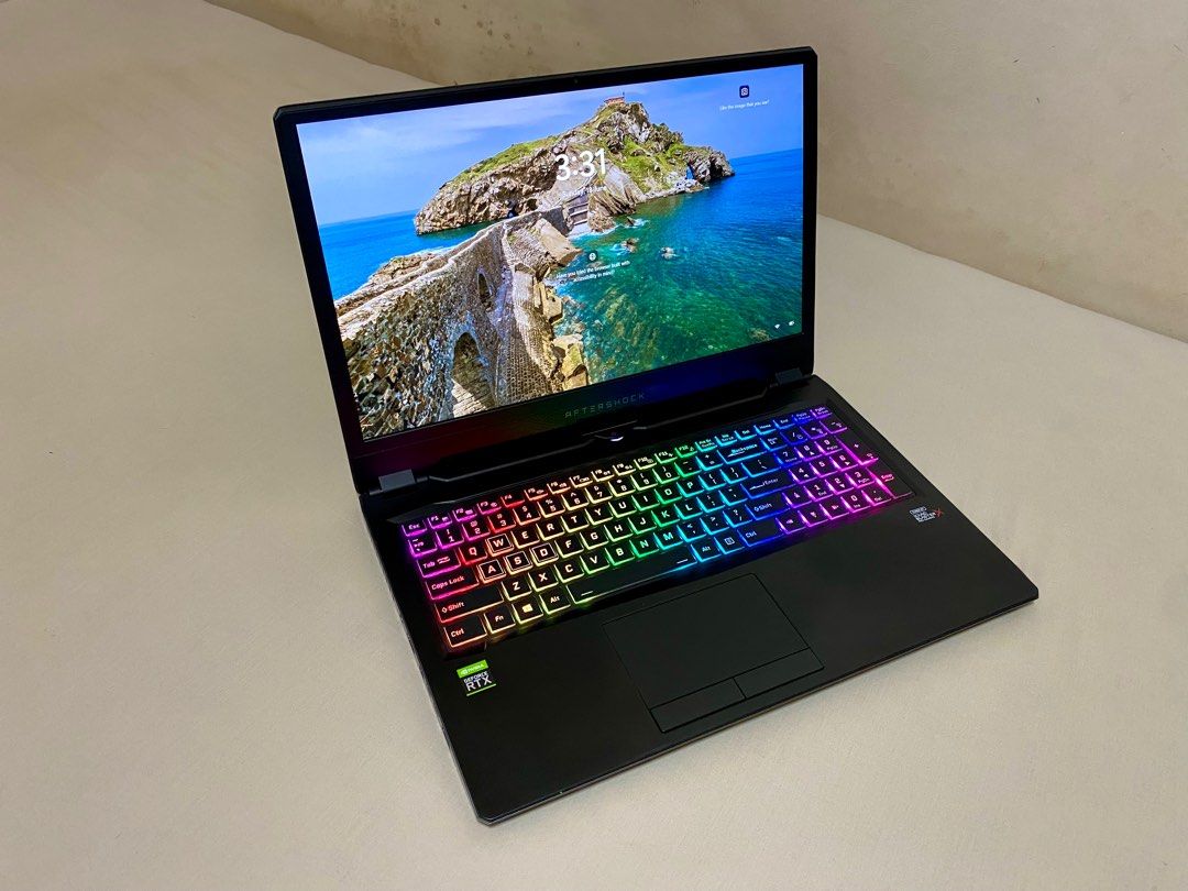 Aftershock RTX 2060 144hz Gaming laptop Slate 15, Computers & Tech ...