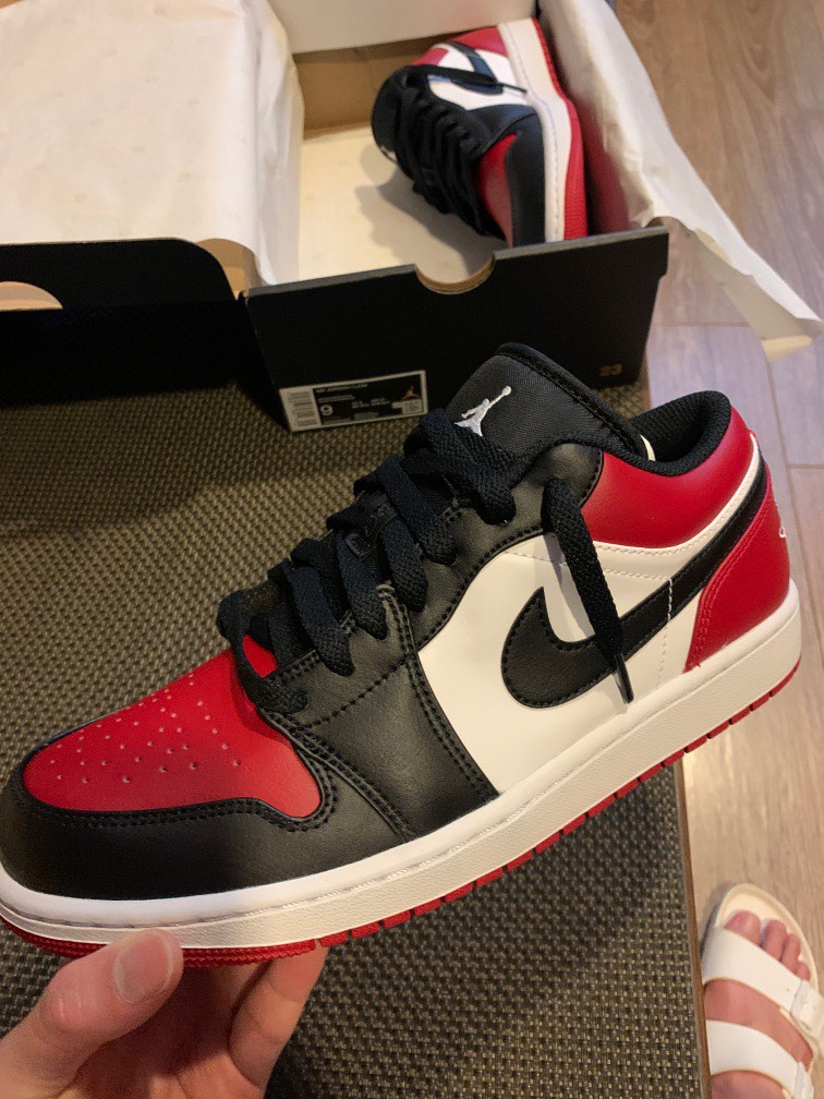 Air jordan 1 new arrivals bred toe low
