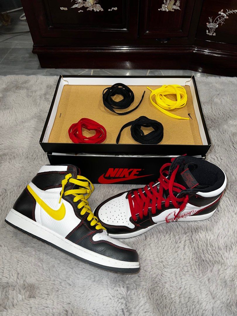 Air jordan 2025 1 defiant yellow