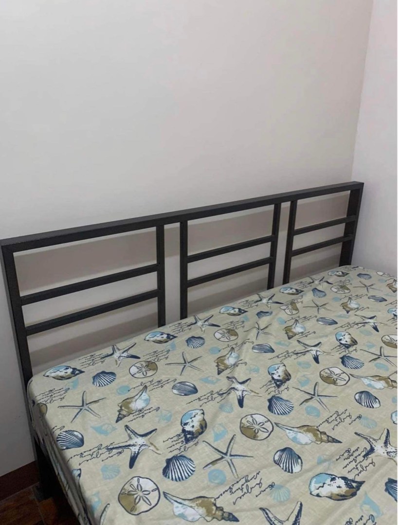 AllHome Bed Frame + Uratex Medical Mattress on Carousell