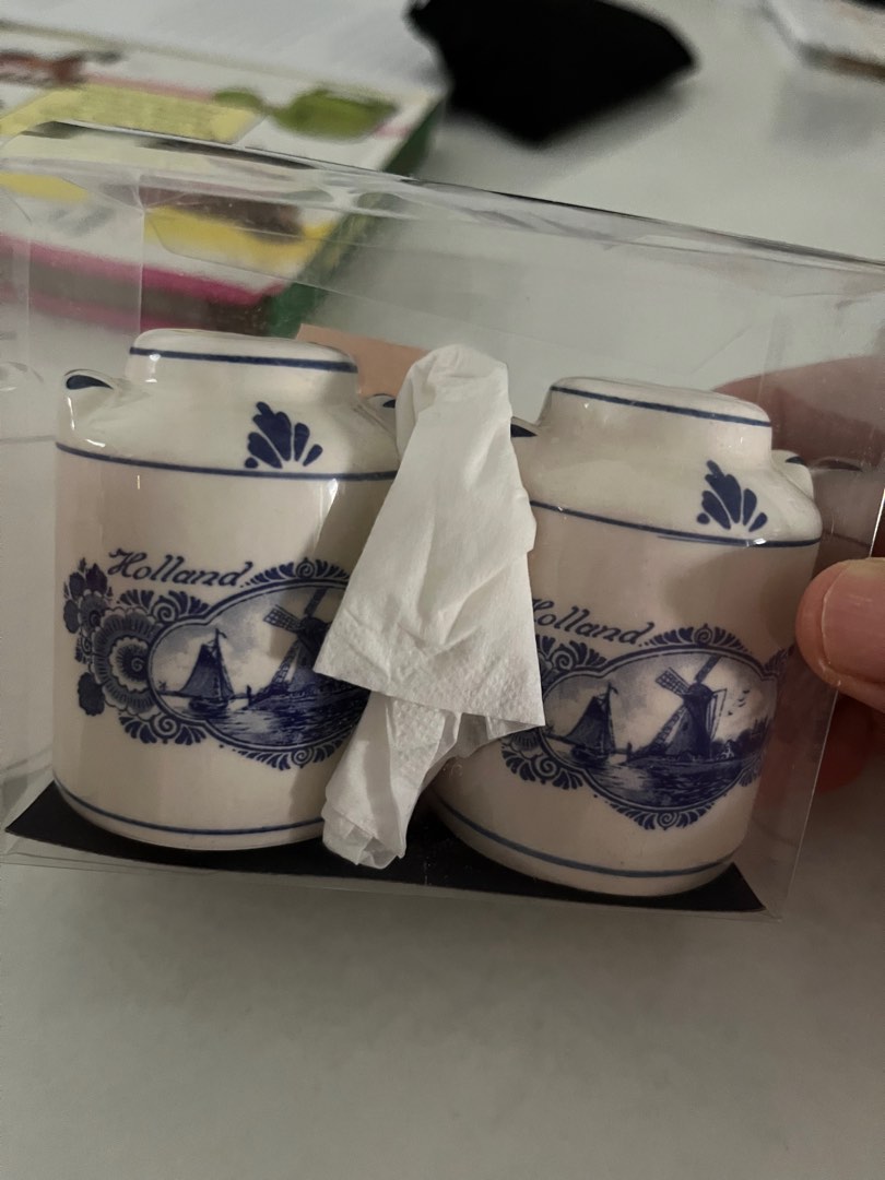 Amsterdam pepper and salt shaker, Furniture & Home Living, Kitchenware