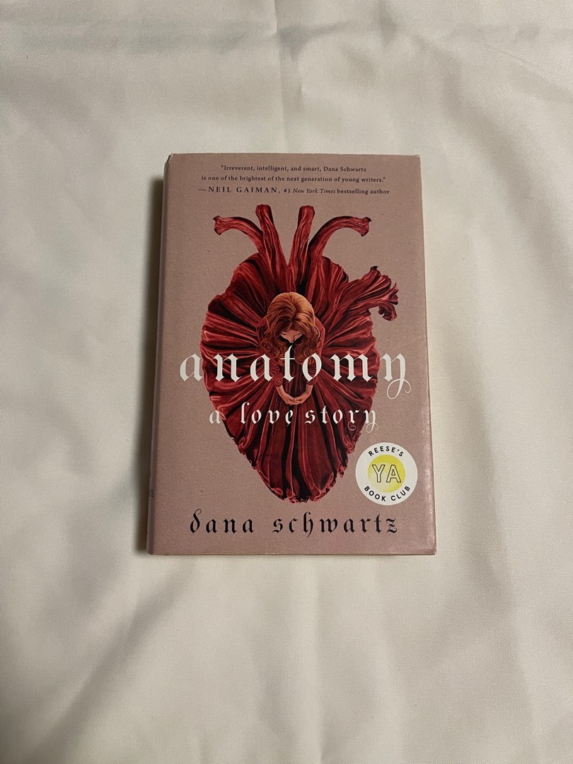 anatomy a love story by dana schwartz REMAINDERED HARDBOUND on Carousell