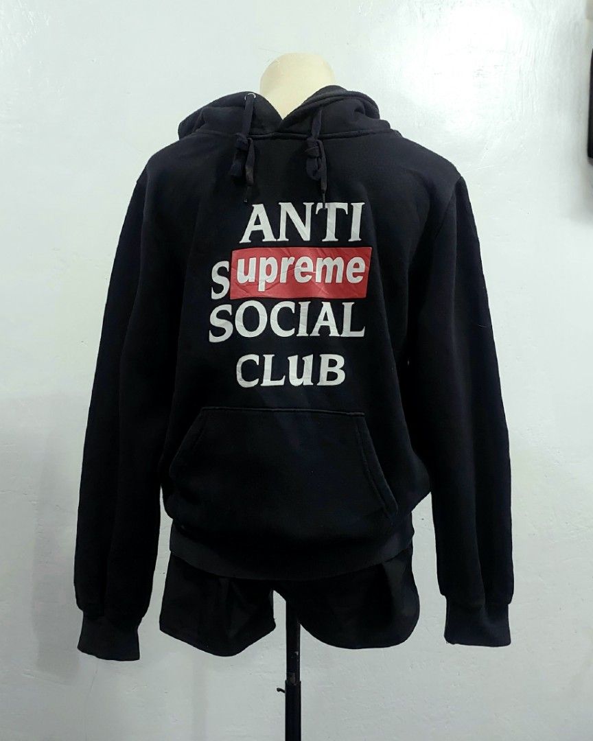 Supreme anti social social club clearance hoodie