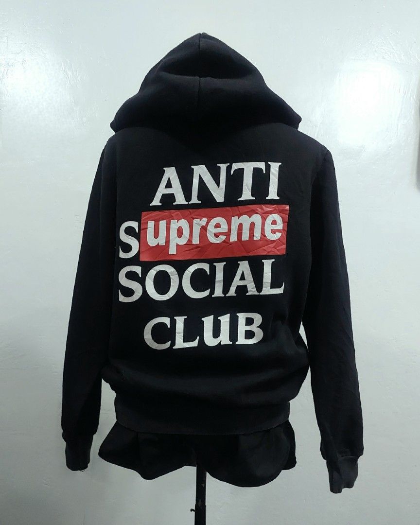 Supreme anti social social club hoodie discount