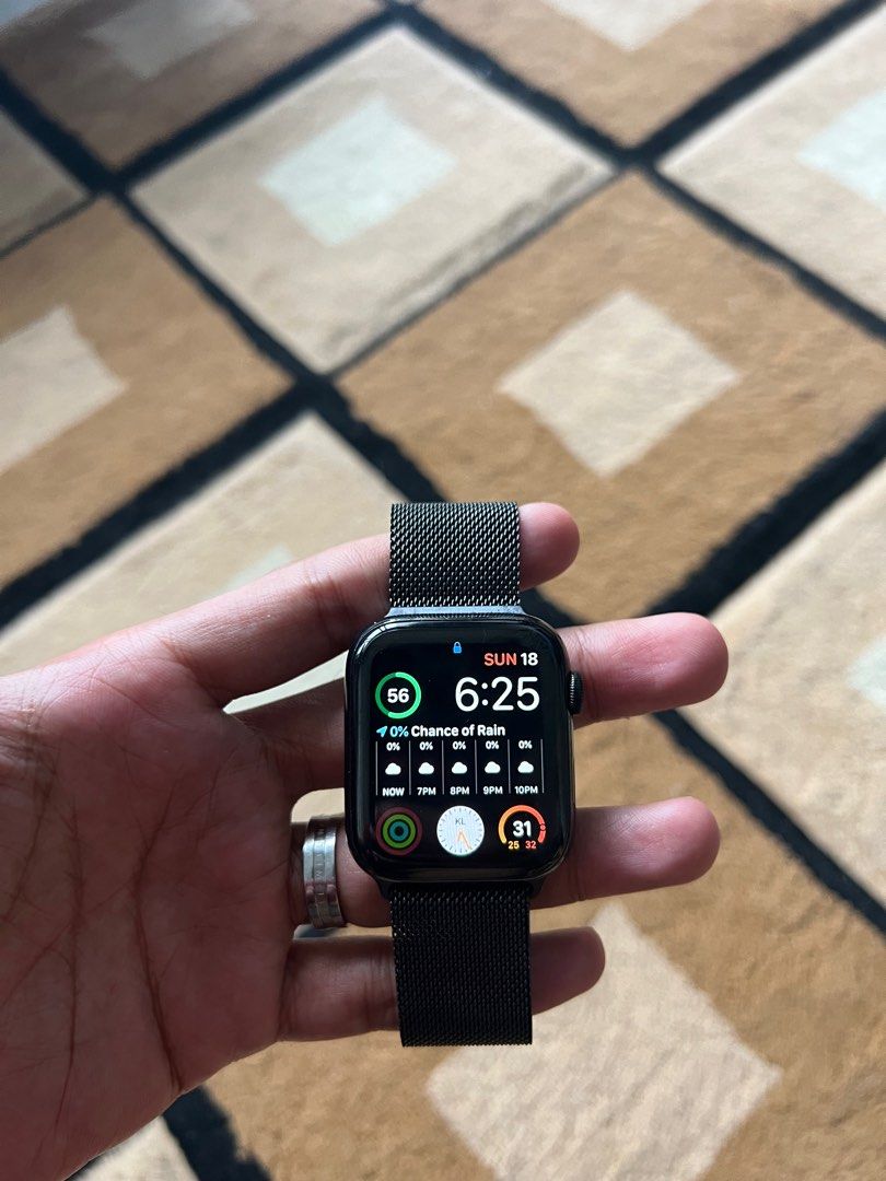 Apple watch series 4 gps stainless steel on sale