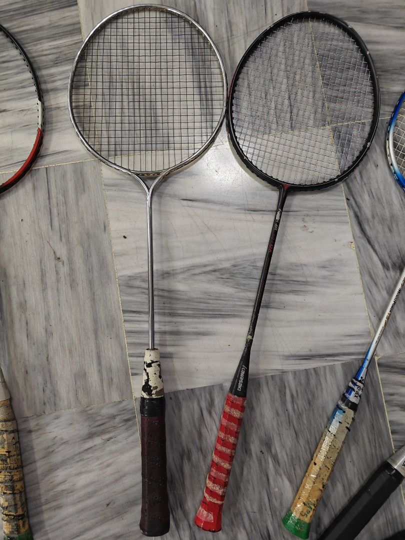 Assorted Rackets Assorted Badminton rackets, Sports Equipment, Other Sports Equipment ...