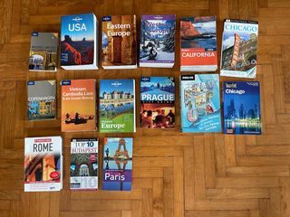 Assorted Travel Guides - Lonely Planet, and others