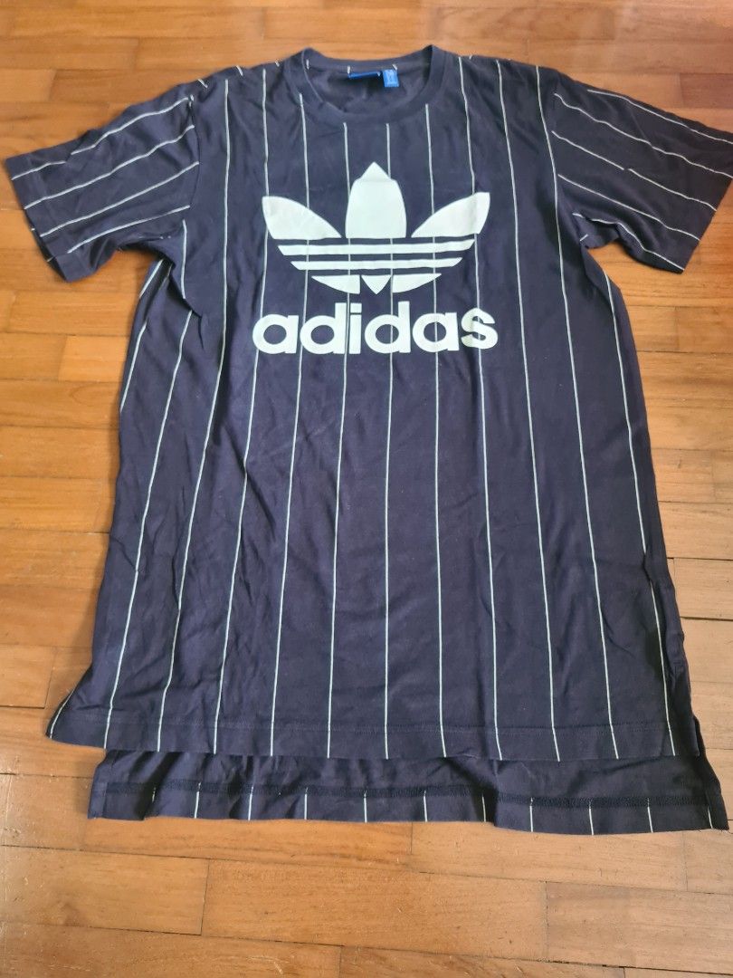 Adidas originals tokyo deals pinstripe long sleeve t-shirt