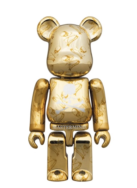 AUTHENTIC BEARBRICK x MASTERMIND WORLD 100 & 400 Set, Hobbies & Toys