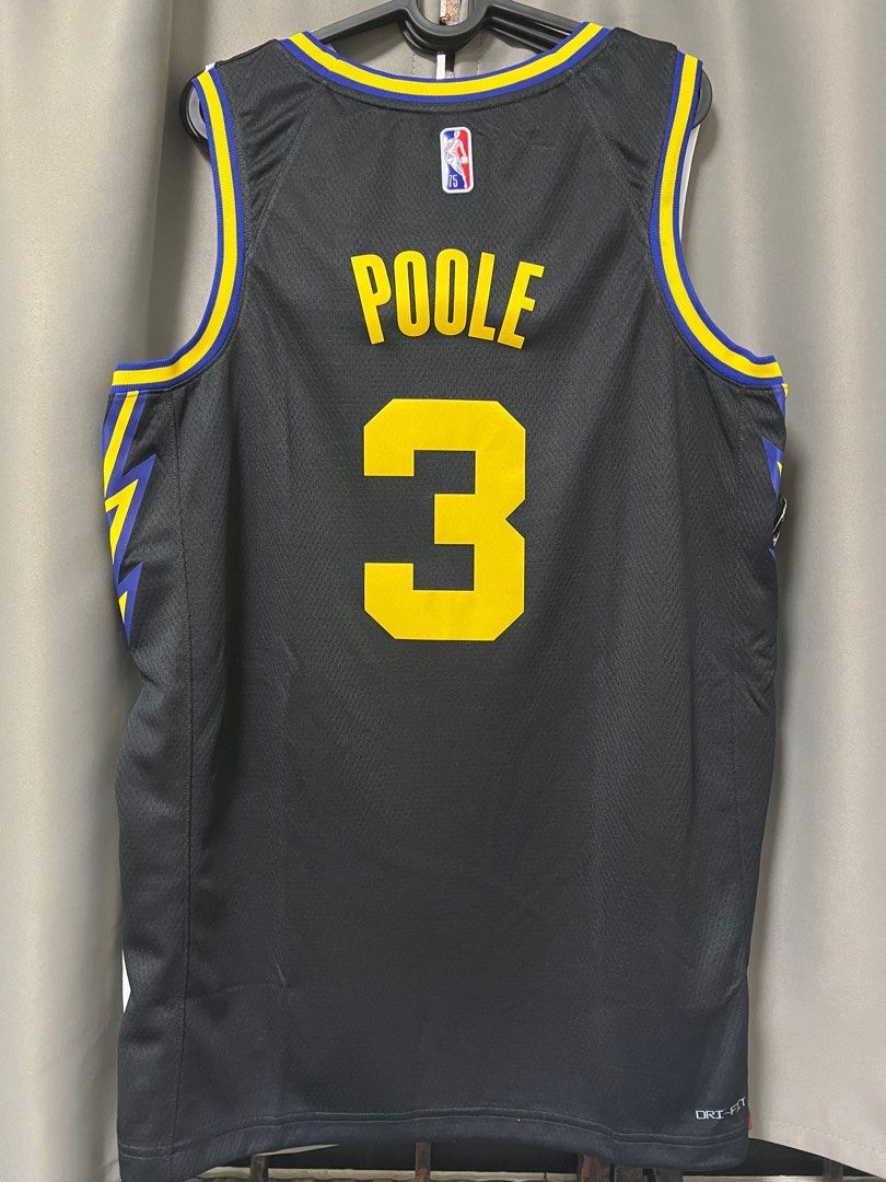 Jordan Poole Golden State Warriors Jordan Brand Statement Swingman