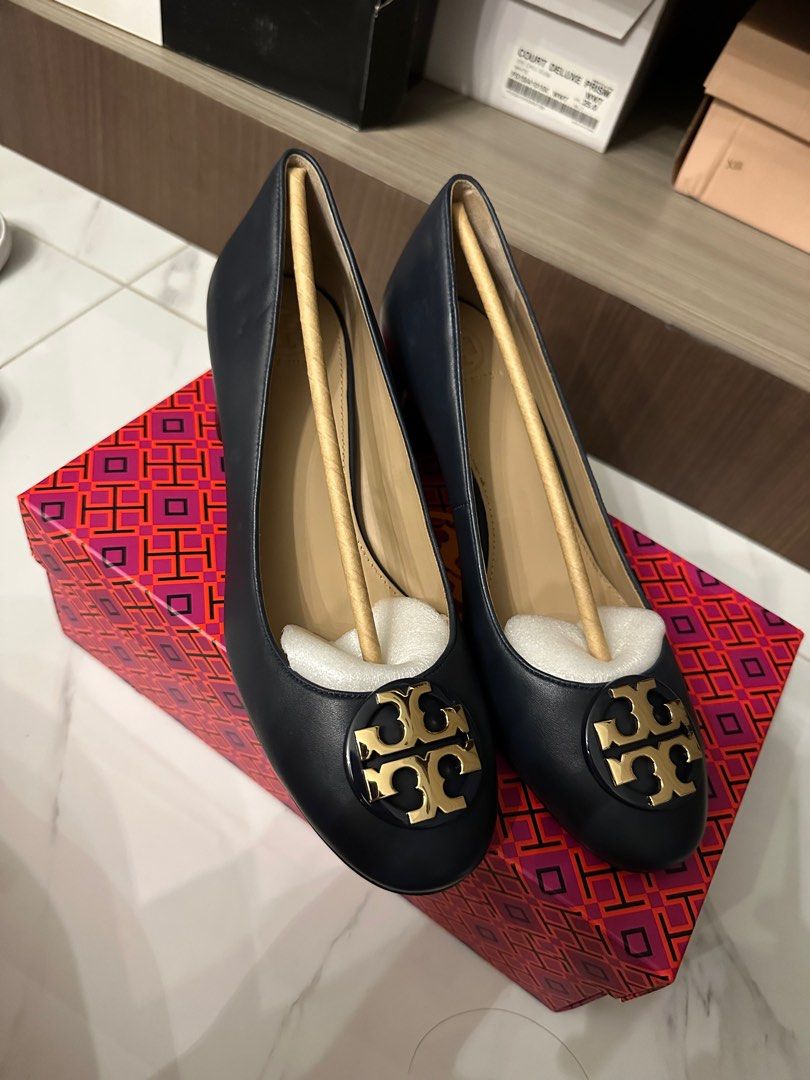 Authentic Tory Burch High Heels Luxury Sneakers Footwear on
