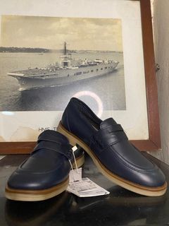 Authentic ZARA leather kids loafers