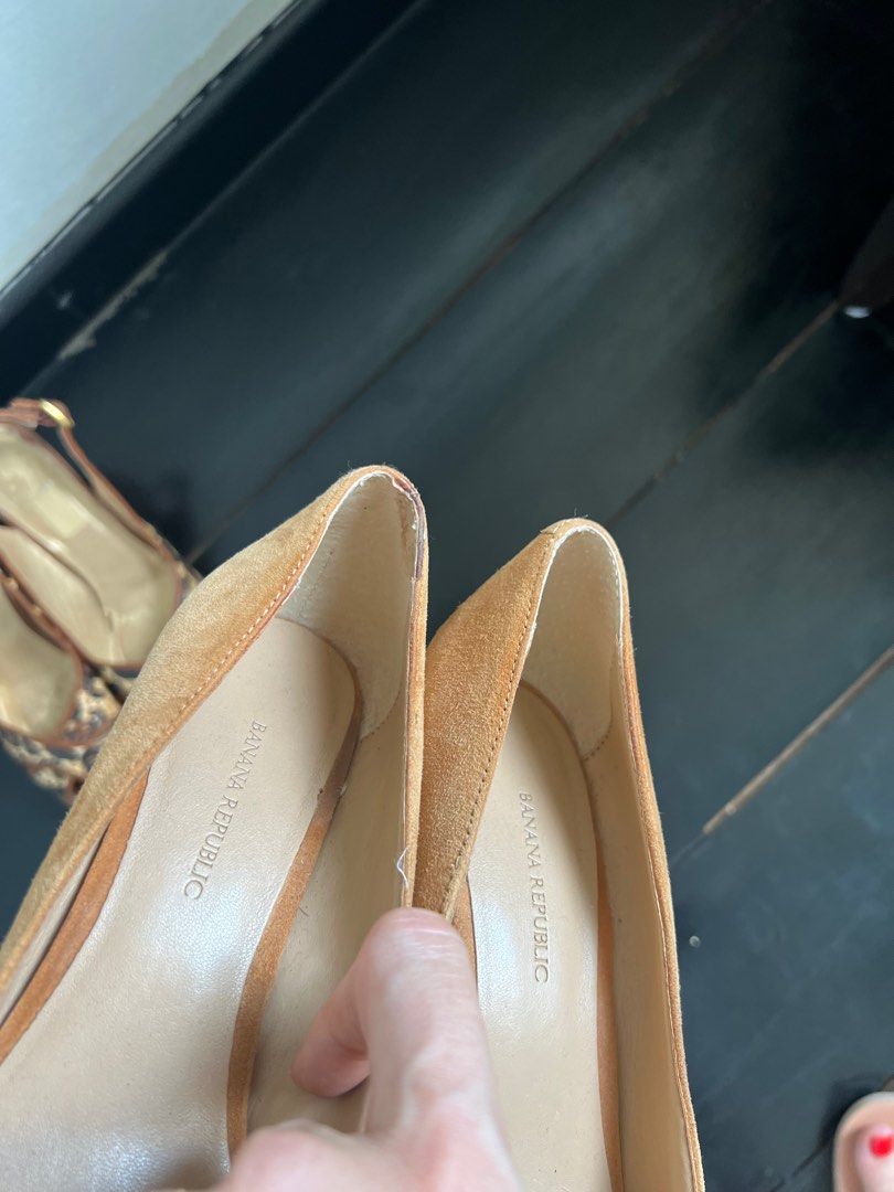 Banana republic online suede shoes