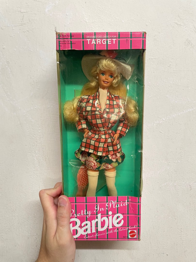 Barbie pretty in online plaid