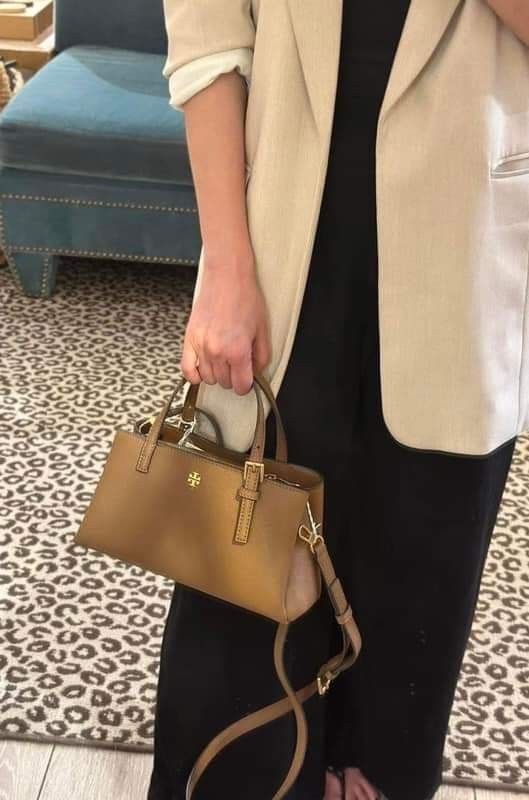 Tory burch robinson mini tote online