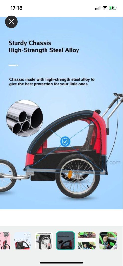 Kidbot bike trailer deals