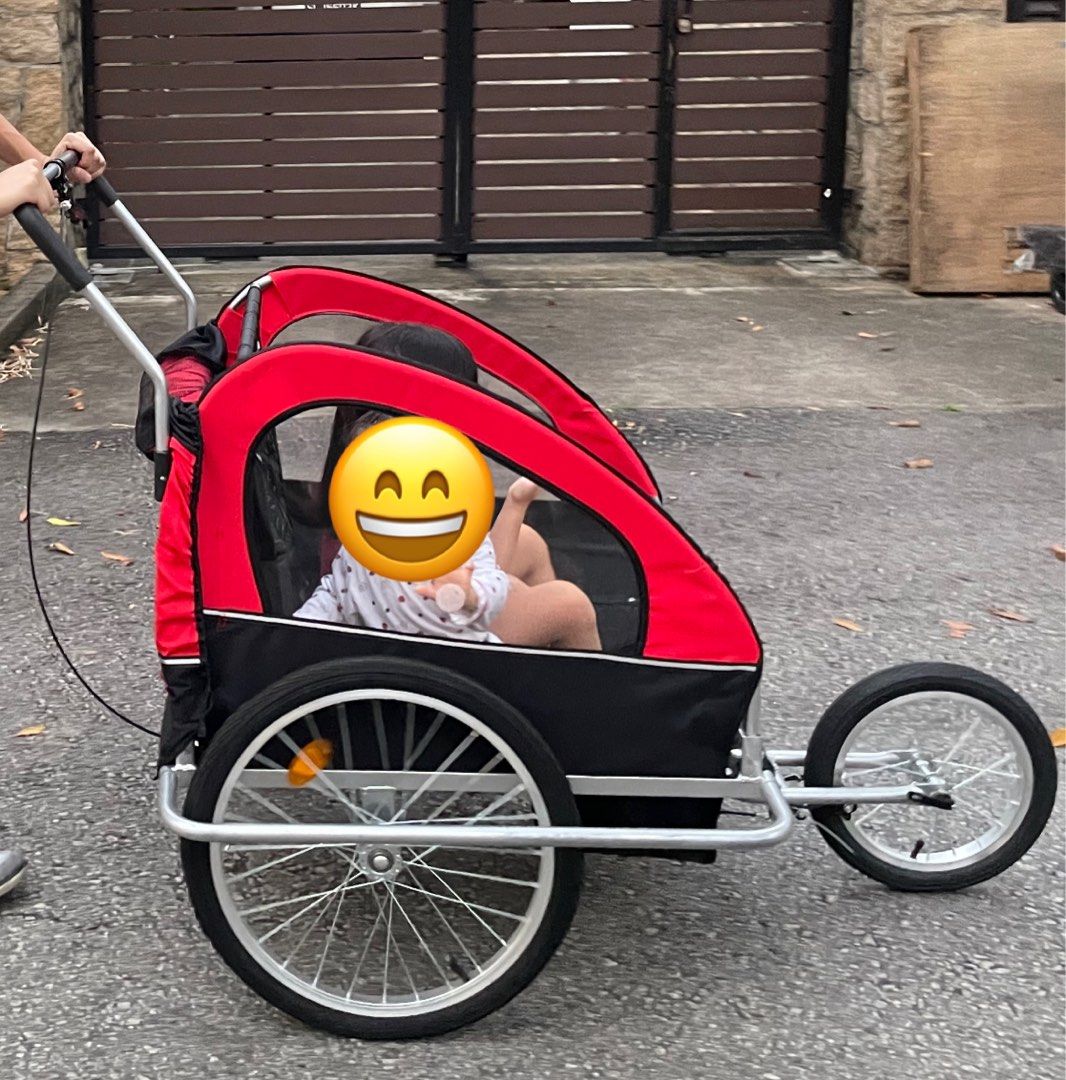 Bike trailer for kids/pets, Babies & Kids, Going Out, Strollers on