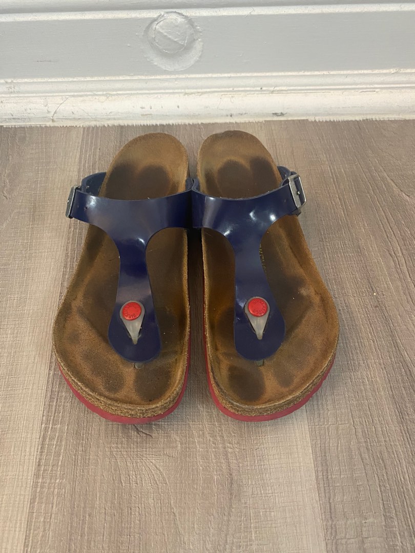 pale blue birkenstocks