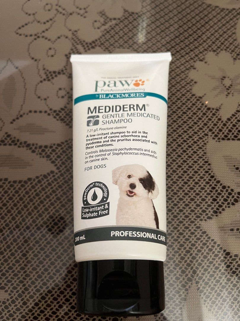 Blackmores Mediderm Gentle Medicated Shampoo Pet Supplies Health