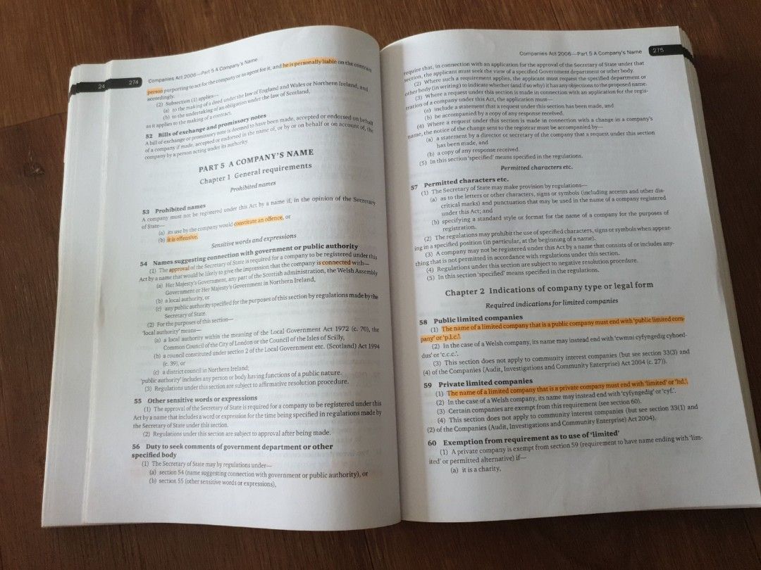 Blackstone's statutes on Company Law by Derek French, Hobbies & Toys