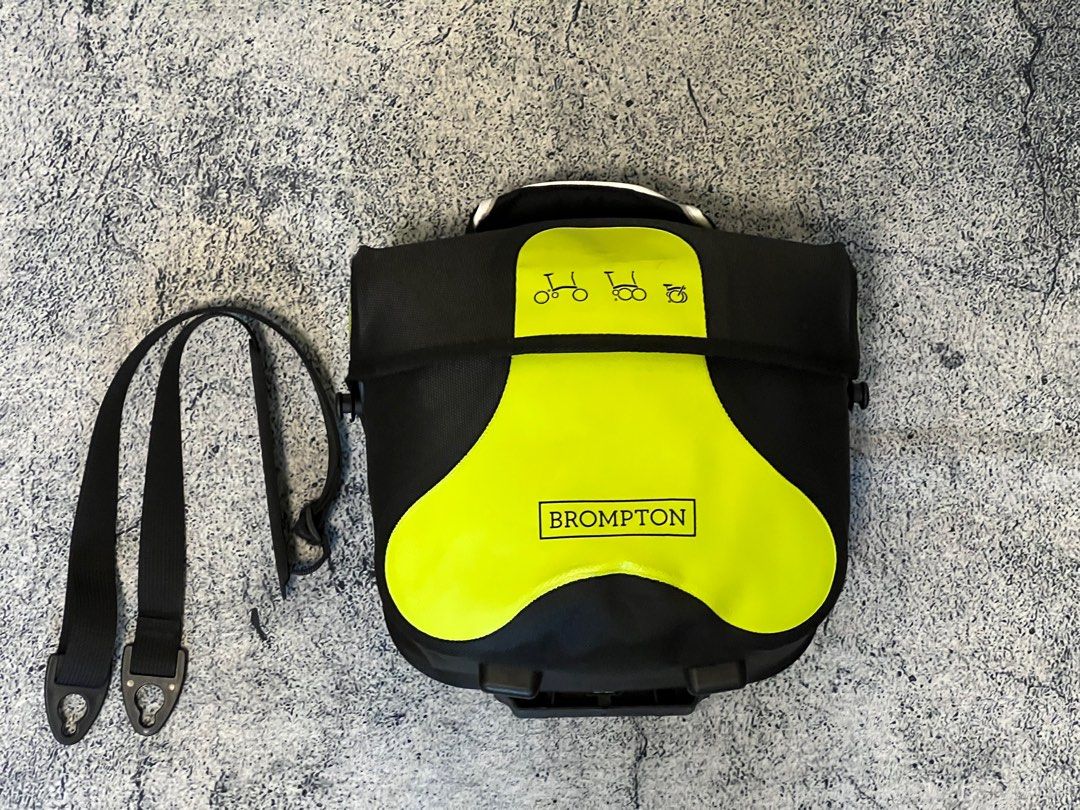 Brompton mini o bag lime green, Sports Equipment, Bicycles Parts