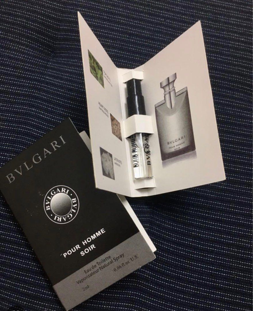 Bvlgari pour homme soir tester shop