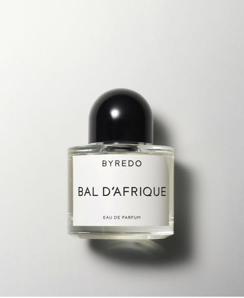 Byredo Bal D’afrique Eau de Parfum 50 ml (Category: Fragrance & Deodorants) located in Manila. Submitted by msgme (Listing ID 1238072059, Image 1). Description: Brand new, sealed Original/authentic - purchased from Byredo in SG Expiry: Dec 2026 Notes Top: African Marigold, Bergamot, Buchu Heart: Cyclamen, Violet Base: Moroccan Cedarwood, Vetiver Rfs: impulse buy.