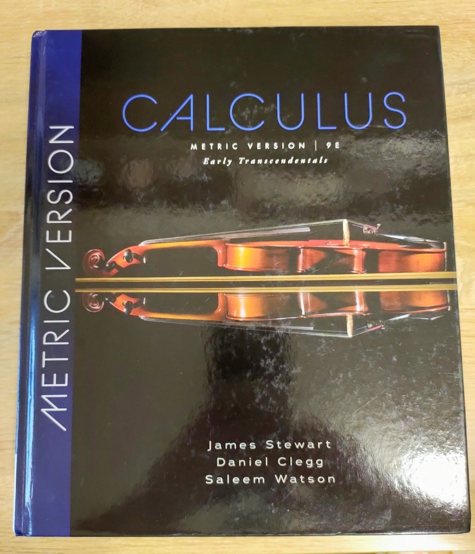 Calculus Early Transcendentals 9e Metric Version On Carousell 0767