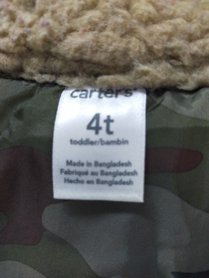 Carter's Boys Reversible Puffer Vest, Babies & Kids, Babies & Kids