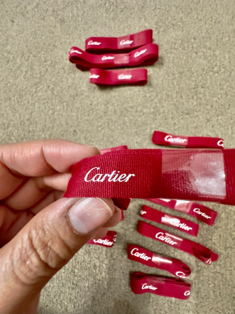 CARTIER RIBBON Luxury Accessories on Carousell