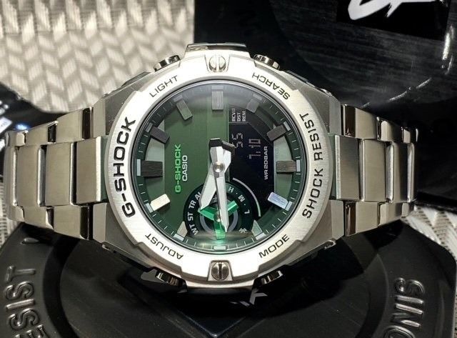 Casio G Shock GST B500AD 3A G STEEL Tough Solar Bluetooth