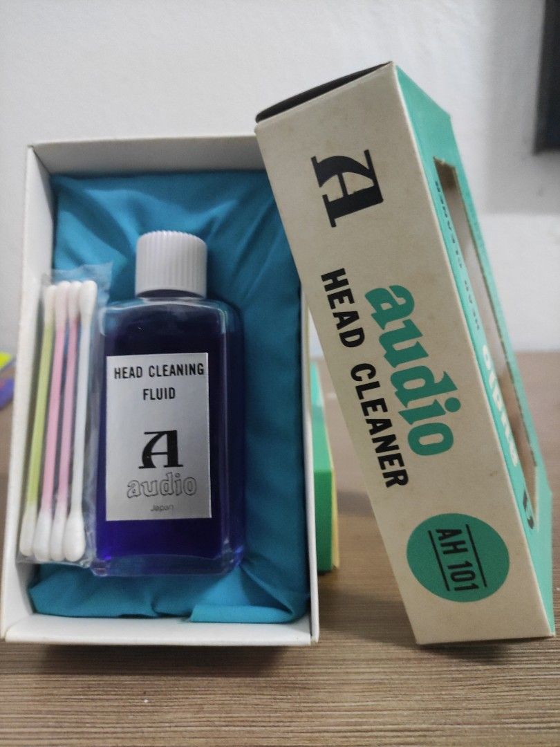 Cassette Keset A Audio Head Cleaner AH 101 Made in Japan, Hobbies