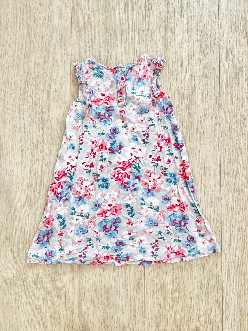 Cath Kidston Floral Sleeveless Dress for Baby Girl