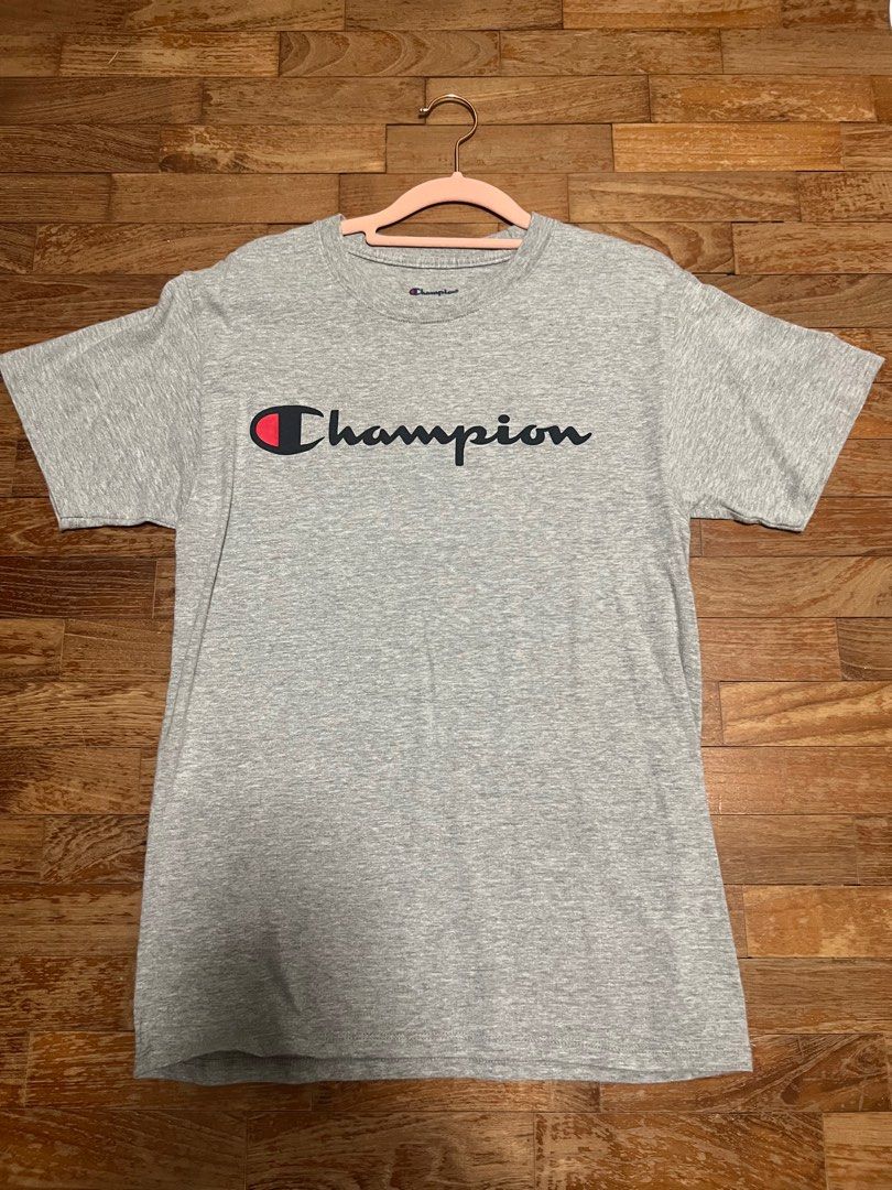 champion t shirt gray