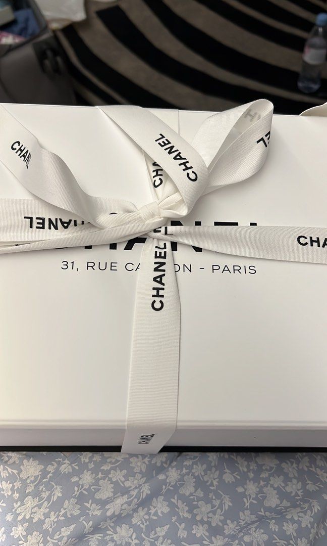 Chanel Cream White Quilted Lambskin Old Medium Braided Chain