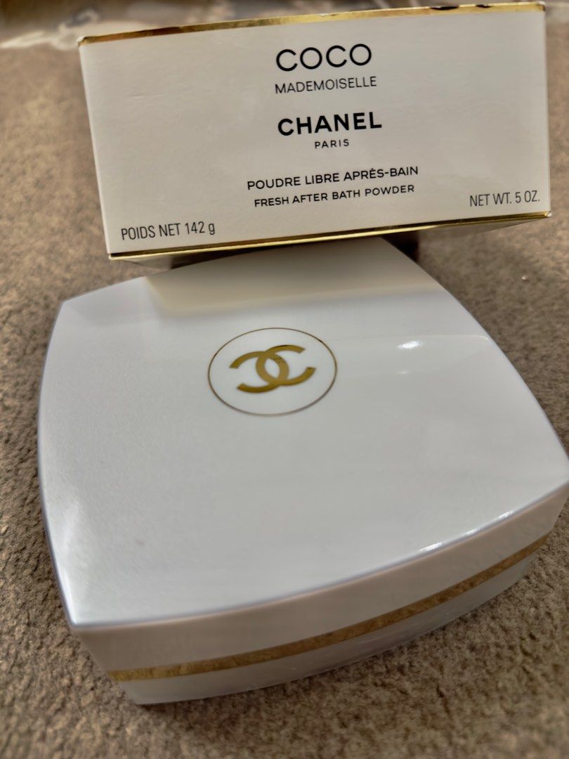 SEALED CHANEL COCO MADEMOISELLE FRESH PERFUMED AFTER BATH DUSTING POWDER  5oz/142