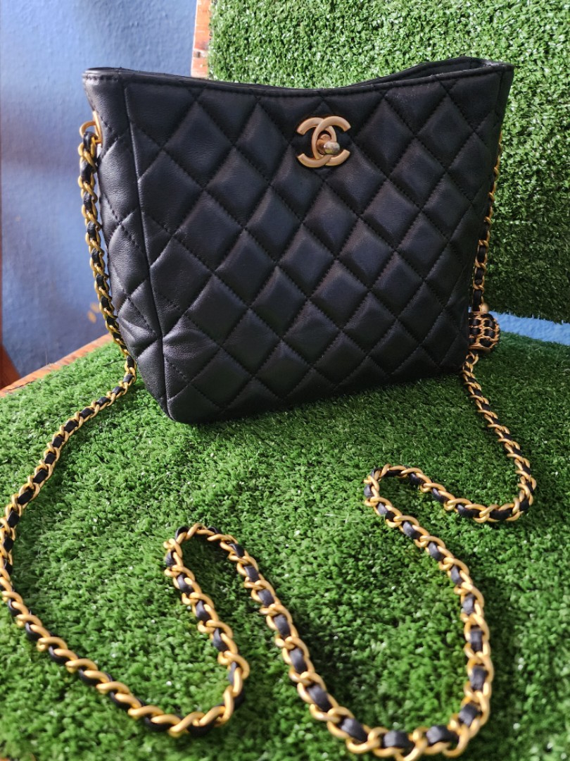 CHANEL PEARL CRUSH HOBO BAG, Luxury, Bags & Wallets on Carousell
