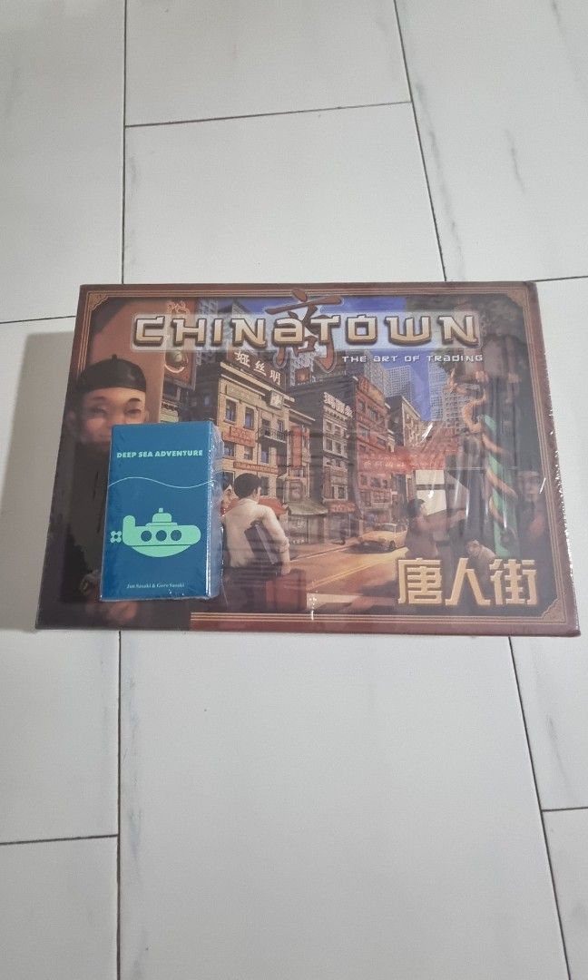 Chinatown Board Game + Deep Sea Adventure, Hobbies & Toys, Toys & Games