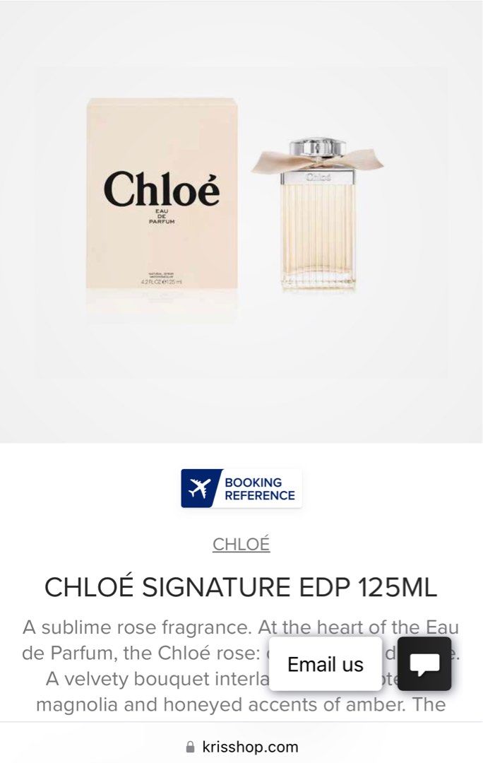 Chloe signature EDP perfume 125 ml