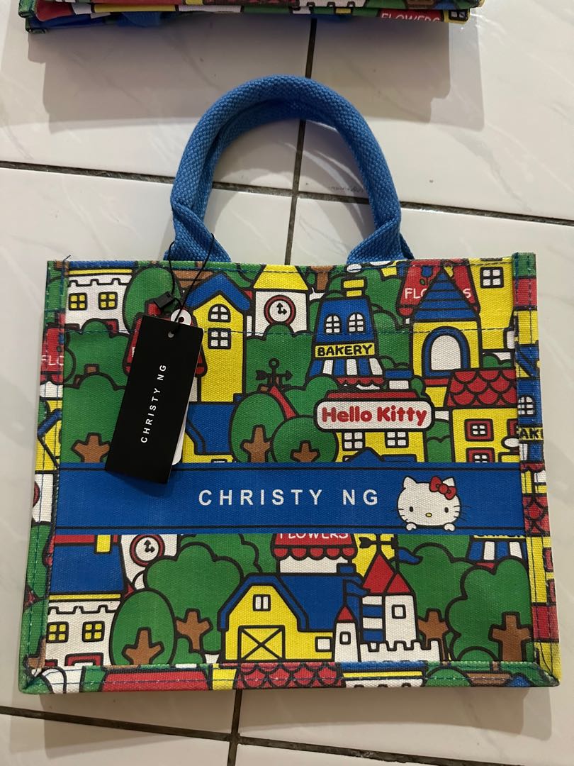 This New Christy Ng x Hello Kitty Collab Has Monogram Tote Bags