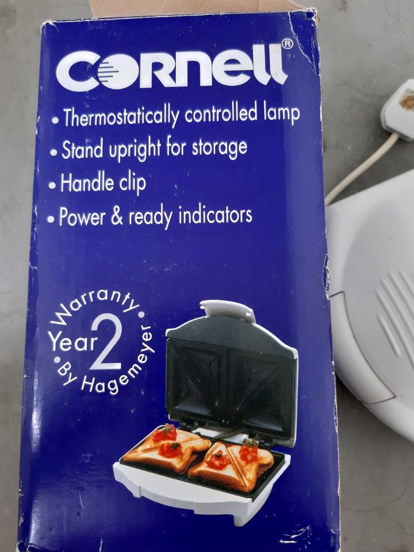 Cornell Brand Sandwich Toaster CST2301, TV & Home Appliances, Kitchen