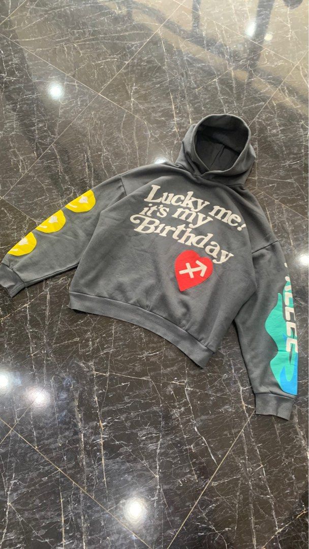 Lucky me its my birthday hot sale hoodie