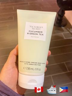 Cucumber and Green Tea Moisturizing Cream Body Wash