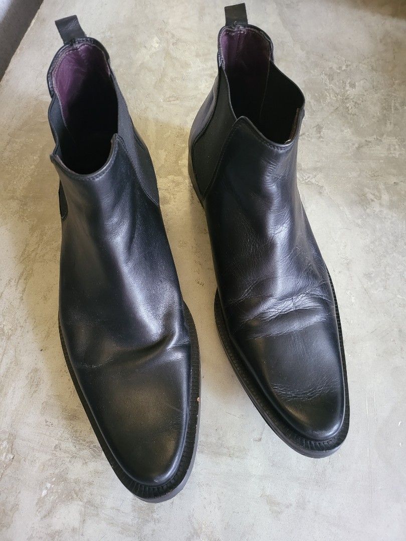 D G Leather Boots