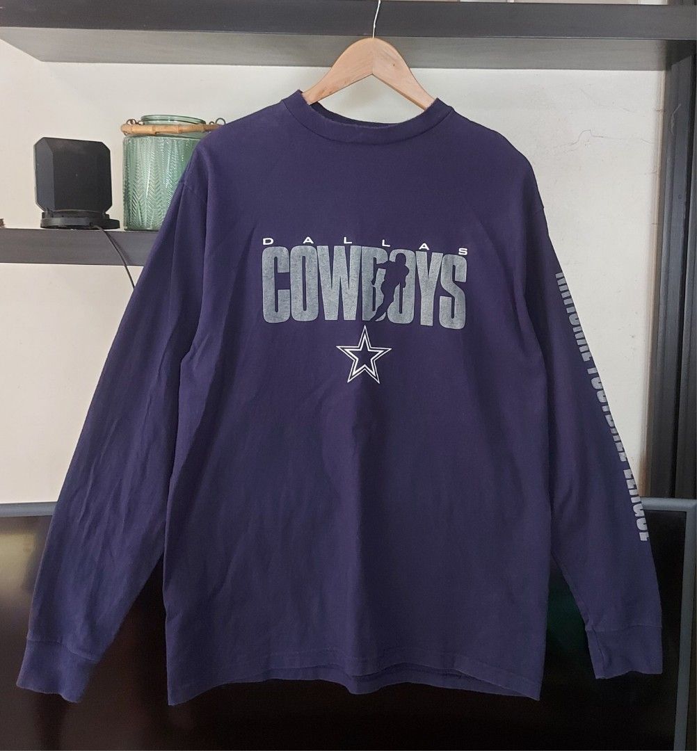 Dallas Cowboys longsleeve shirt, Men's Fashion, Tops & Sets, Tshirts & Polo  Shirts on Carousell